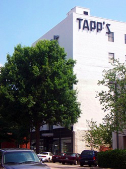 The Crafty Feast will be in the Historic Tapp's Building!