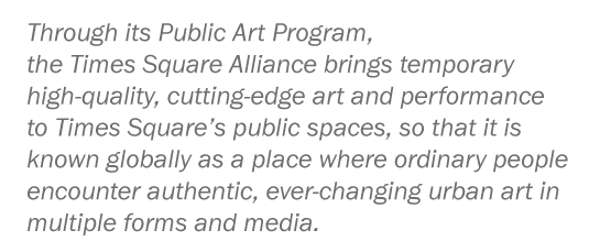 Learn more about Times Square Arts!