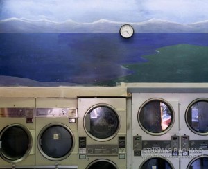 Laundromat.  Lake Tahoe, California by Thomas Bachand