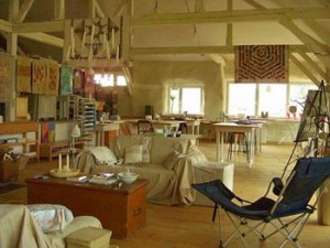 Check out Sara Lechner's Art Studio--This may be one of the few that doesn't need a makeover!