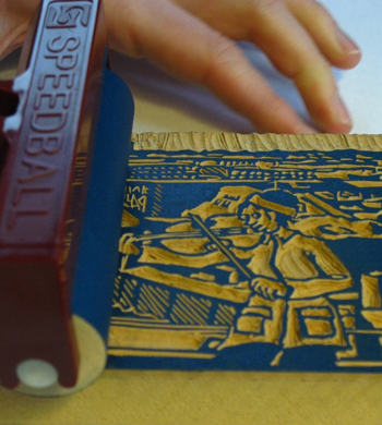 Check out the printmaking artists at CrackleUnion.com!