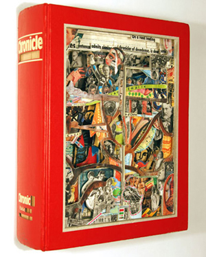 Chronicle - Altered book and Digital video 2008 by Brian Dettmer