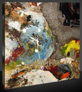 Mother in Silver IX 10x10 by T.S. McFadden