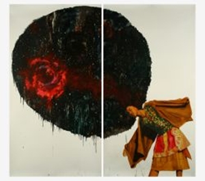 Afro-Galaxy Automythography Collaborative by Resident Artist Mequitta Ahuja in 2007