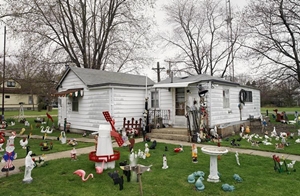 House with Lawn Ornaments by Juror Dave Jordano
