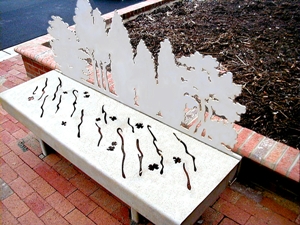 Bench by Arlene Slavin