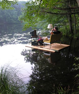 Glass Bottom Livingroom by Ted Efremoff