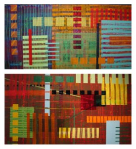 Gridlocked Series 10 and 16 by Deanna Bowdish