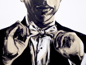 Dignity - a monotype by Daniel Embree