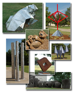 Learn more about the Outdoor Sculpture Exhibit from Washburn University!