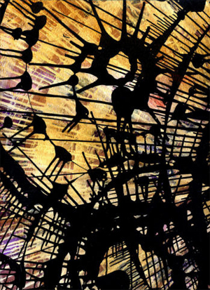 Oil leak by Meridith Martens