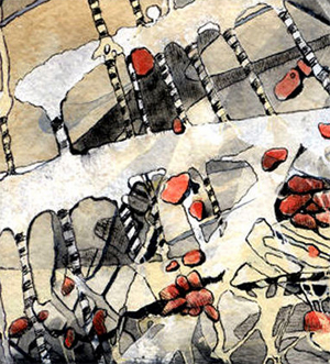 Stripes and Bars by Meridith Martens