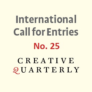 Click to download the Prospectus for Creative Quarterly No 25!