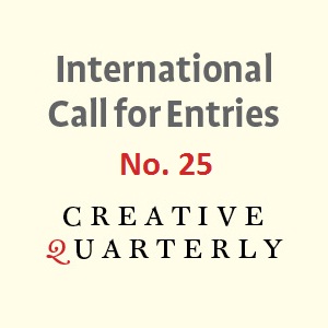 Click to download the Prospectus for Creative Quarterly No 25!