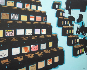 Jars of Blackstrap Molasses by Denee Black