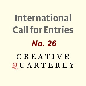 Download the Prospectus for the Call for Entries for Creative Quarterly No. 26!