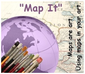 Learn more about the Map It Exhibit from the Riverside Arts Center!