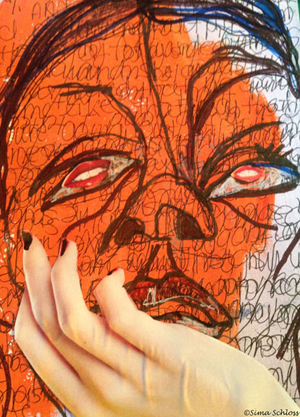 For someone who talks alot you have nothing to say by Featured Artist Sima Schloss!