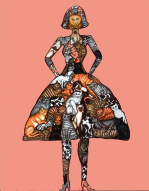 The Cat Lady by Featured Artist Melody Sage