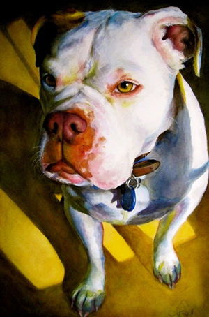 Check out this winner from the previous Paintings of Pets competition!