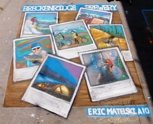 Chalk work by Juror Eric Matelski!