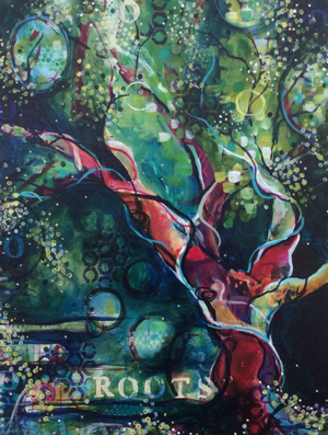 Roots by Featured Artist Painter Emily Mitchell!