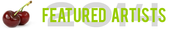 Click below to Learn More about the Featured Artists of 2014!