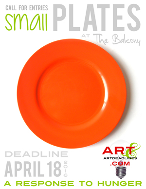 Enter the Small Plates Exhibit at The Balcony in Knoxville, TN sponsored by AAAD!