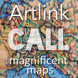 Learn more about the Magnificent Maps exhibit from Artlink!