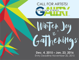 Learn more about the Winter Joy and Gatherings exhibit from the Meridian Street Gallery!