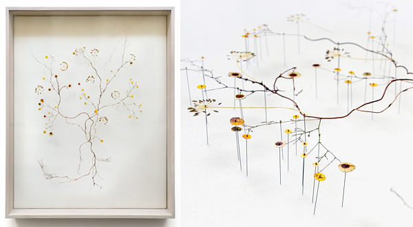 Flower Construction #65 by Anne Ten Donkelaar