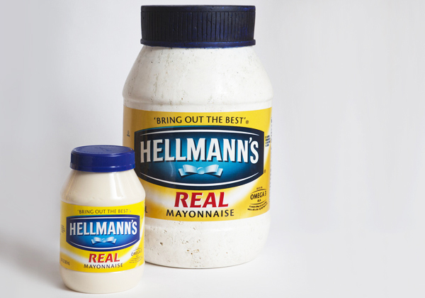 Hellman's Real Mayonnaise (realism in stone) by Robin Antar