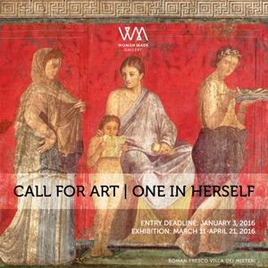 Learn more about the One in Herself exhibit at the Woman Made Gallery!