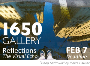 Learn more about the Reflections exhibit from the 1650 Gallery!