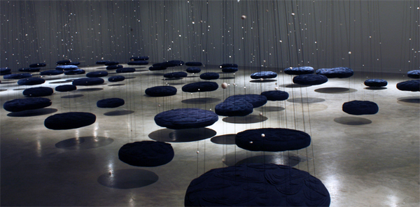 "The Stars Remember Pangea" by Melissa Hill (installation)