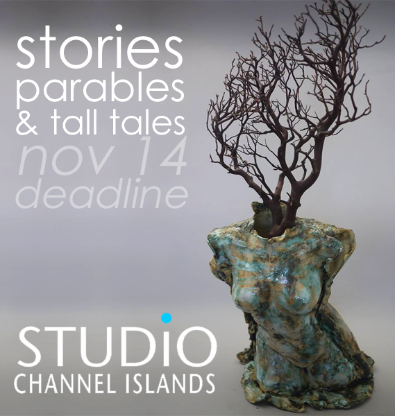 Learn more about the Stories, Parables & Tall Tales exhibit from Studio Channel Islands!