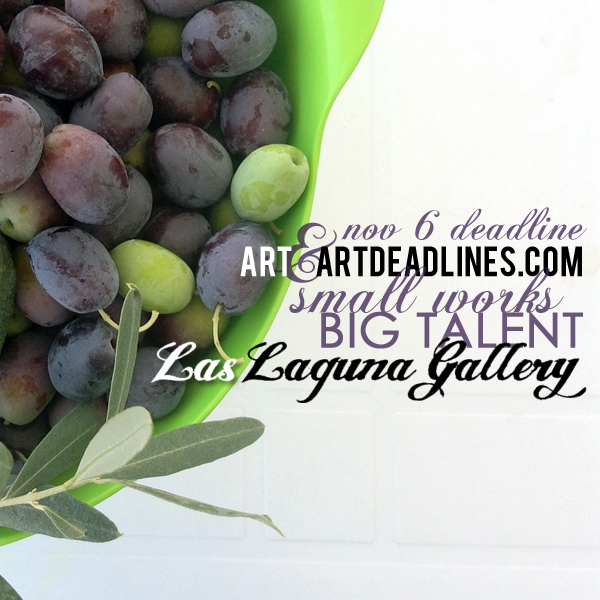 Learn more about the "small works BIG TALENT" exhibit from Las Lagunas Gallery!