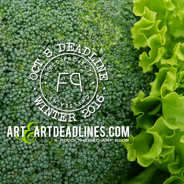 Learn more about the Open Call for Winter 2016 exhibits from Field Projects!