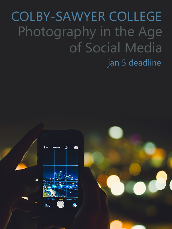 Learn more about the Photography in the Age of Social Media exhibit from Colby-Sawyer College!