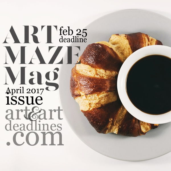 Learn more about the April 2017 Issue of ArtMaze Mag! 