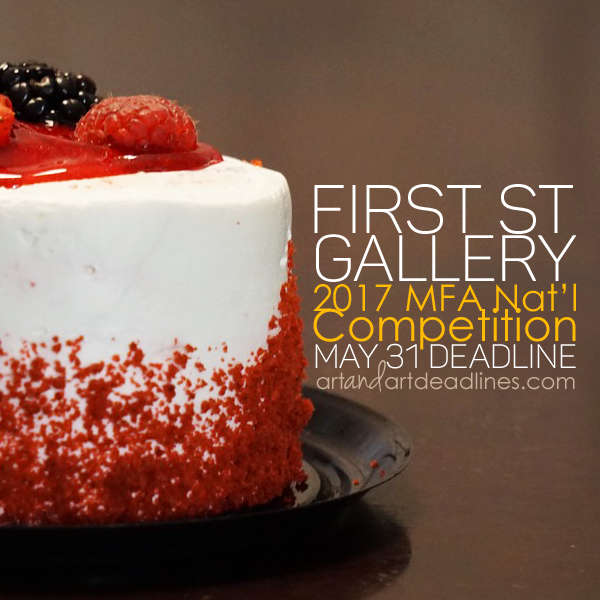 Learn more about the 2017 MFA National Competition from the First Street Gallery in New York! 