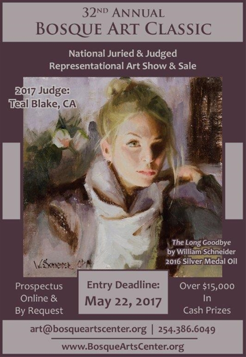 Learn more about the 32nd Annual Bosque Art Classic from the Bosque Art Center!