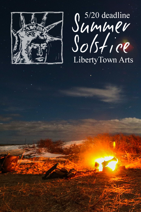 Learn more about the Summer Solstice Exhibit from LibertyTown Arts! 