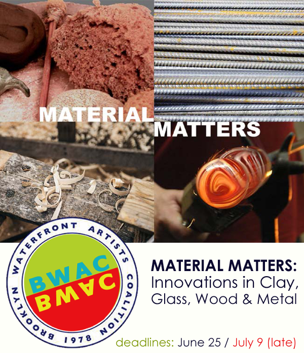 Learn more about the Materials Matter from Brooklyn Waterfront Artists Coalition (BWAC)!