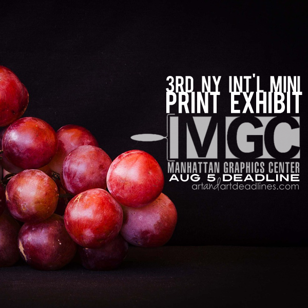 Learn more about the NY Int'l Miniature Print Exhibition from Manhattan Graphics Center!