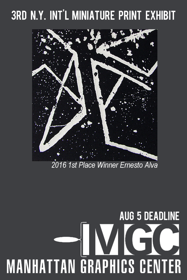 Learn more about the NY Int'l Miniature Print Exhibition from Manhattan Graphics Center!