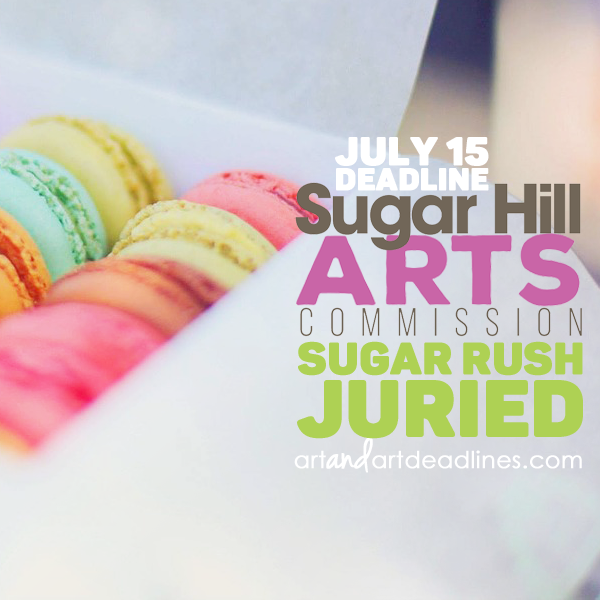 Learn more about the Sugar Rush Juried Show from the Sugar Hill Arts Commission!