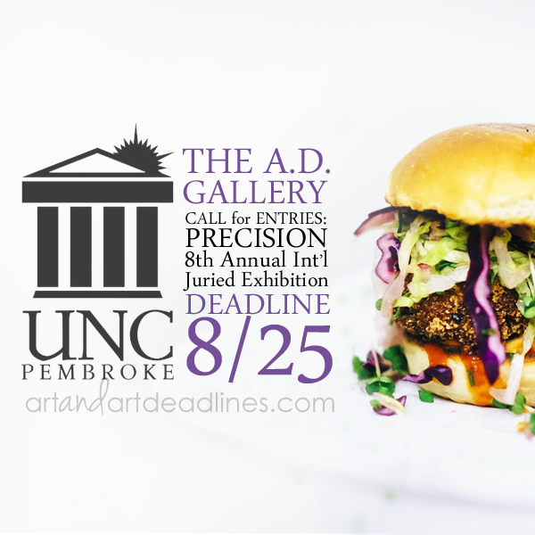 Learn more about Precision, the 8th Annual Juried show, from The AD Gallery at UNC Pembroke!