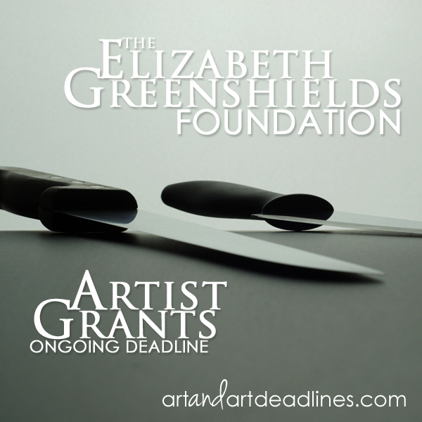 Learn more about available Artist Grants from the Elizabeth Greenshields Foundation!
