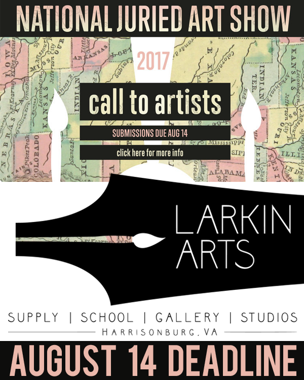 Learn more about the 2017 National Juried Exhibition from Larkin Arts!